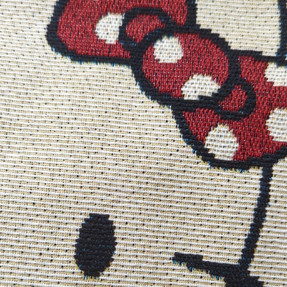 Hello Kitty Large Woven Waterproof Tote Bag - Picture 9 of 10
